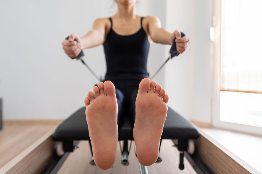 Sesión de pilates con máquinas en Getafe